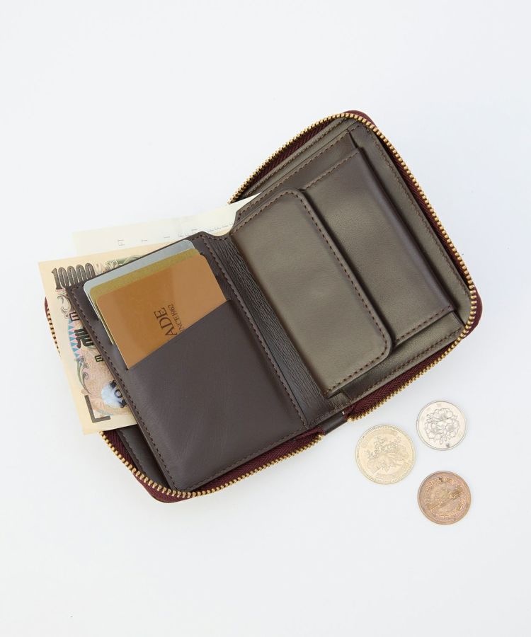 Glenroyal | Small Zip Wallet Bordo Cordovan