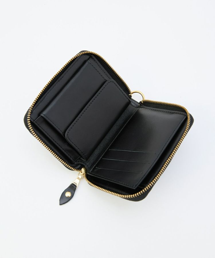 Glenroyal | Small Zip Wallet Black Cordovan