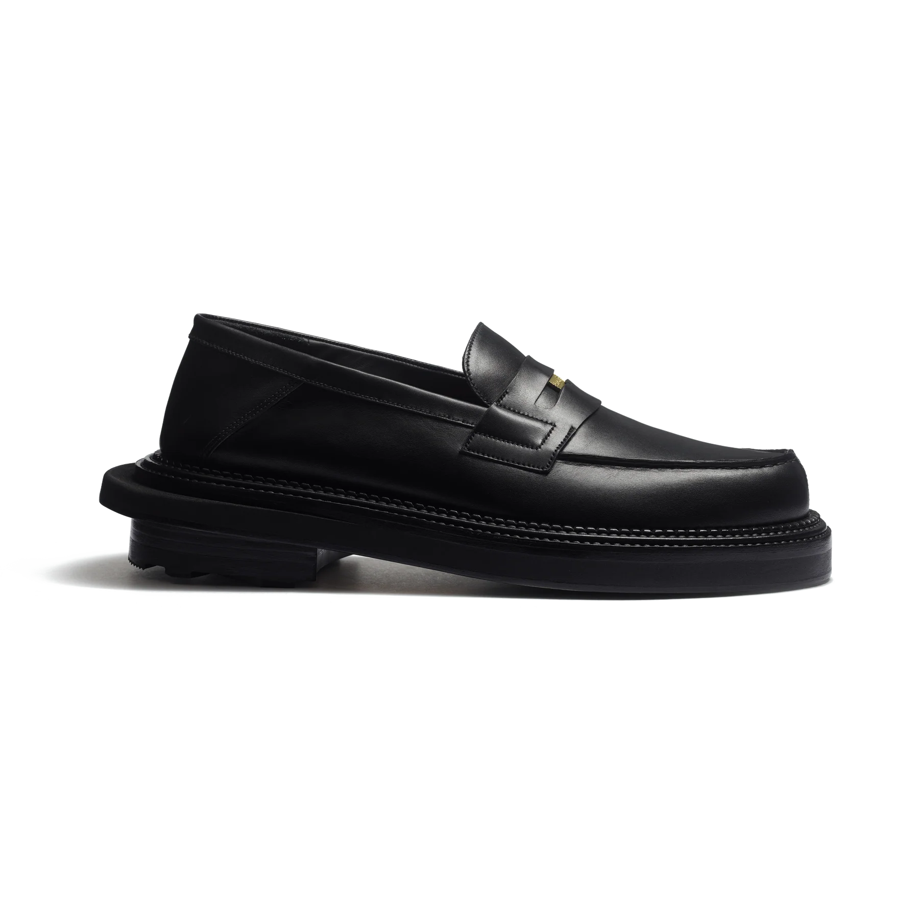 J.M.Weston | Sacai Mule Loafer Black Soft Calf – OAKROOM