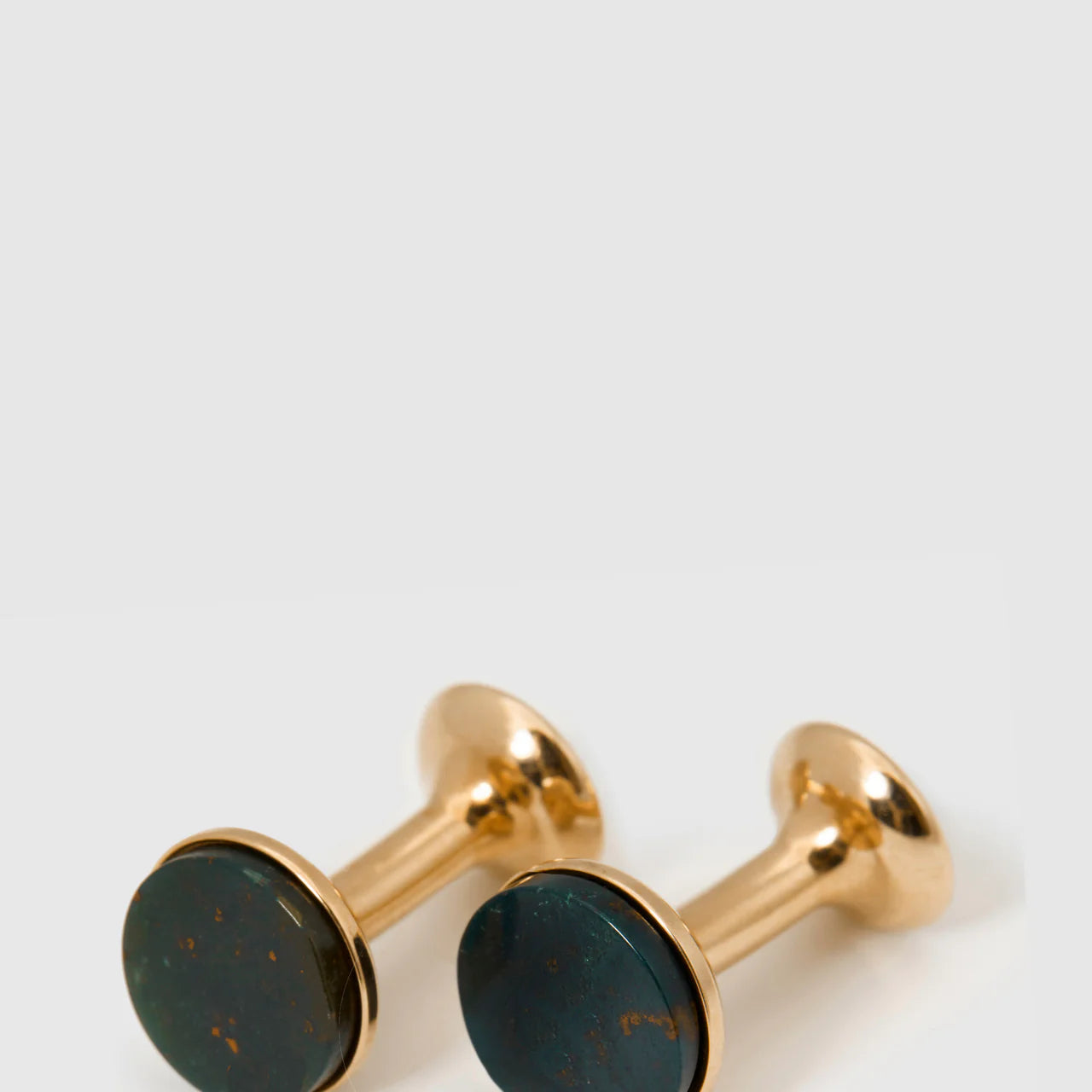 Codis Maya | Bloodstone Bow Cufflinks