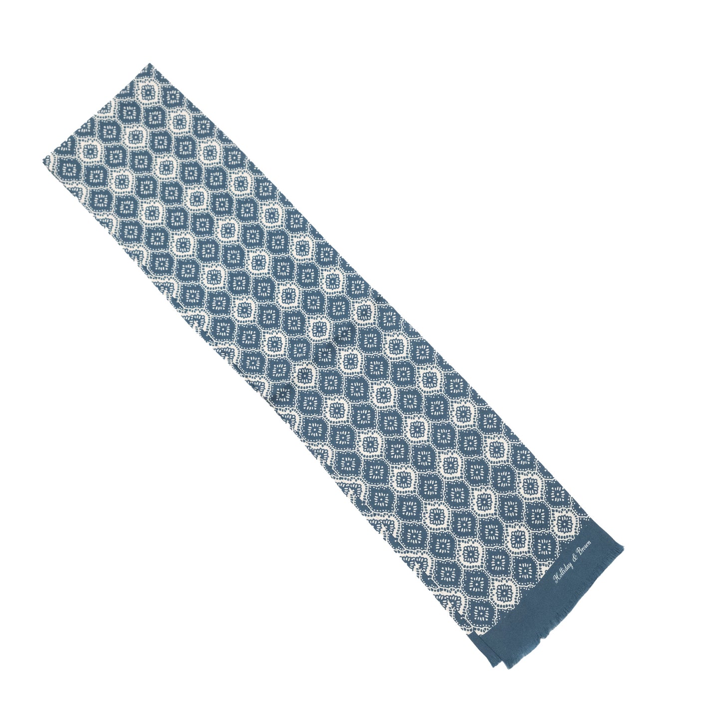 Holliday & Brown | Silk Neckerchief Paisley Multi-Color 41927 6