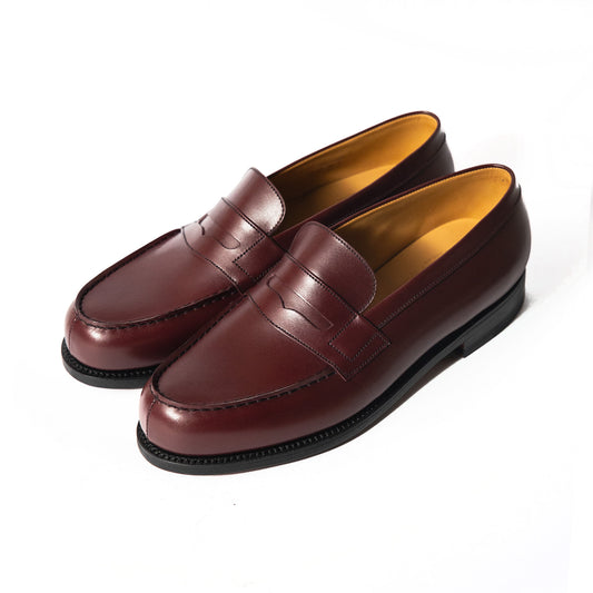 J.M.Weston | 180 Loafer Toucan Burgundy Box Calf