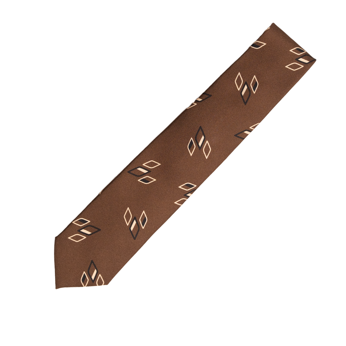 Holliday & Brown | Brown Pattern Tie 56219 4