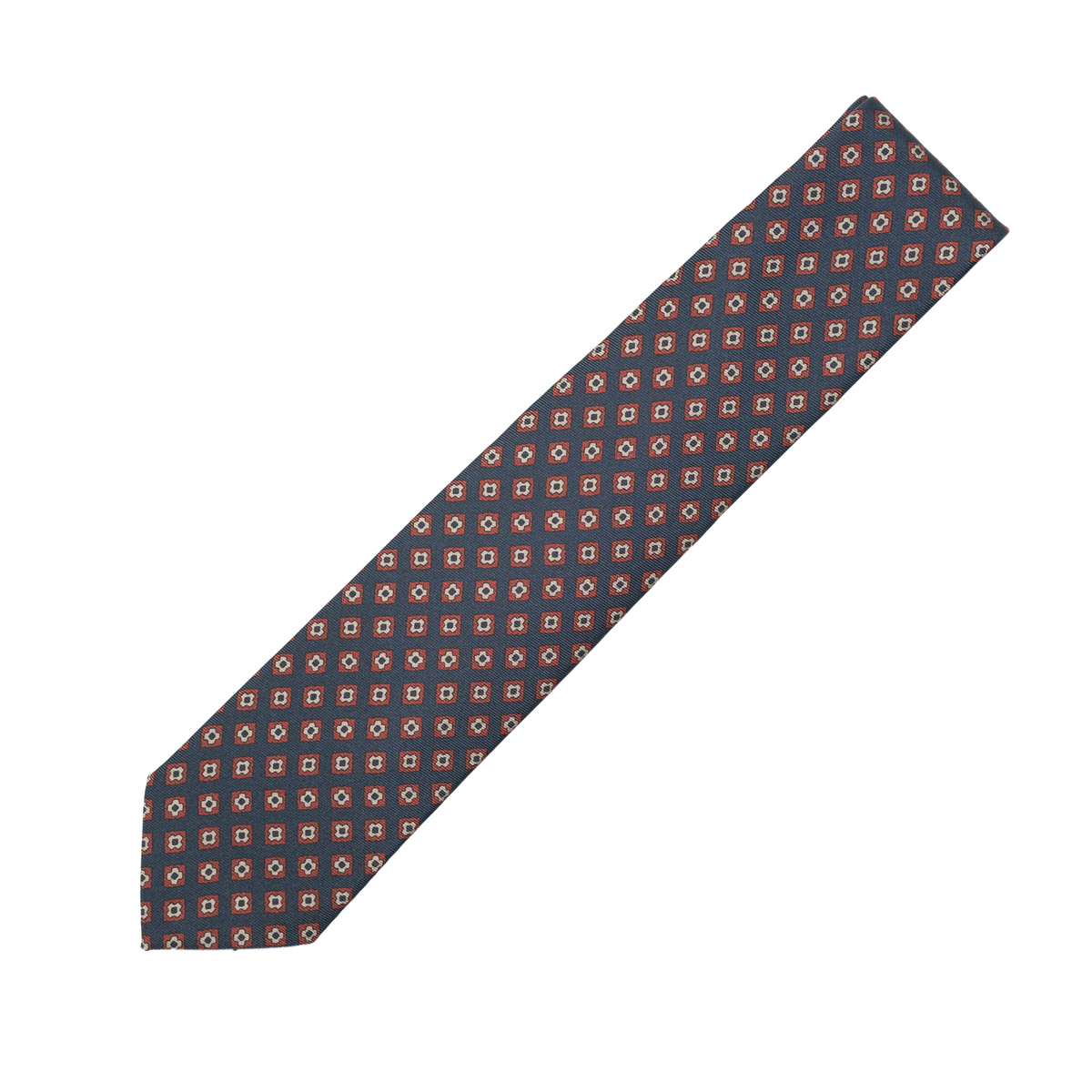 Holliday & Brown | Navy Floral Motif Tie 59095 1