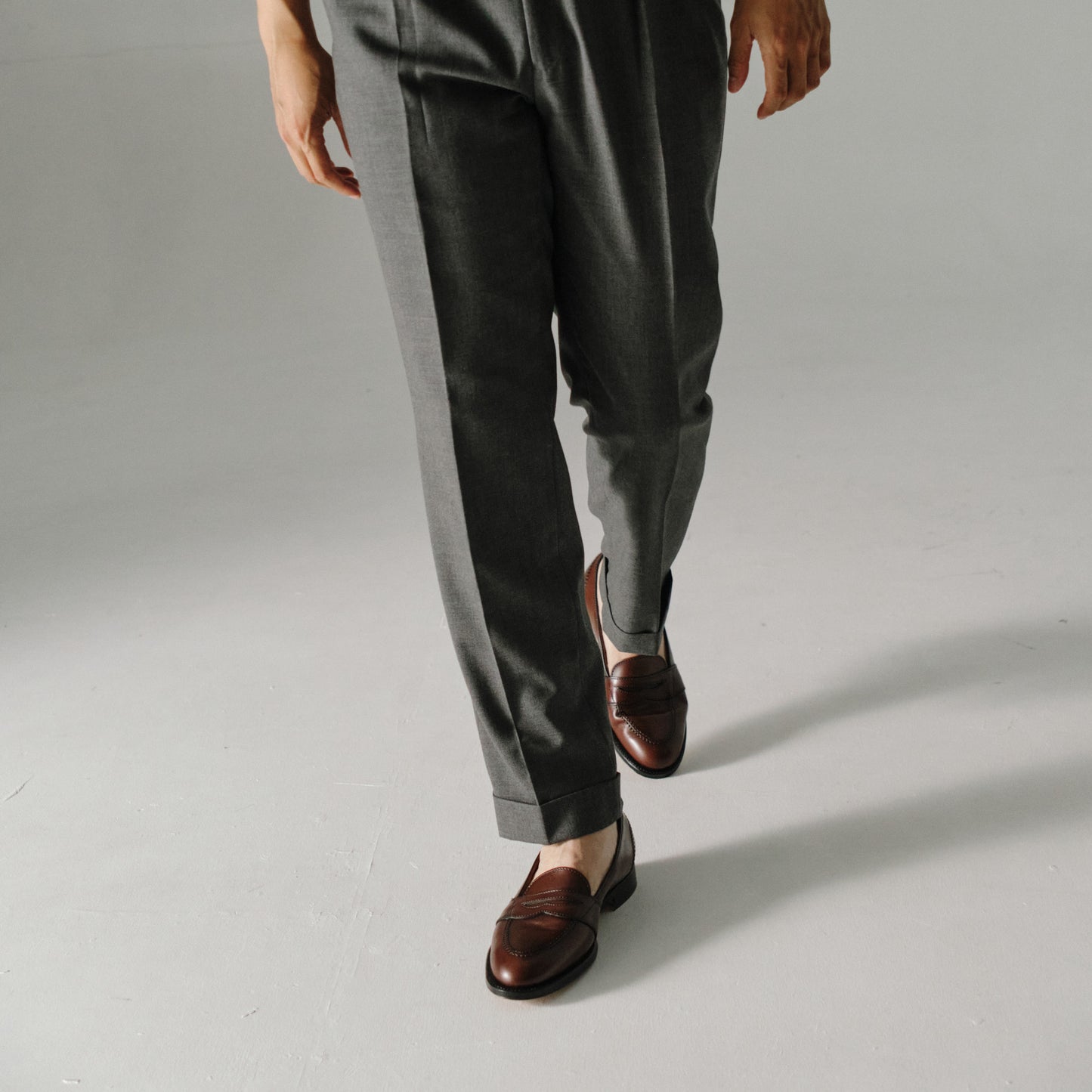 Alden | 686 Full Strap Penny Loafer Dark Brown Calf