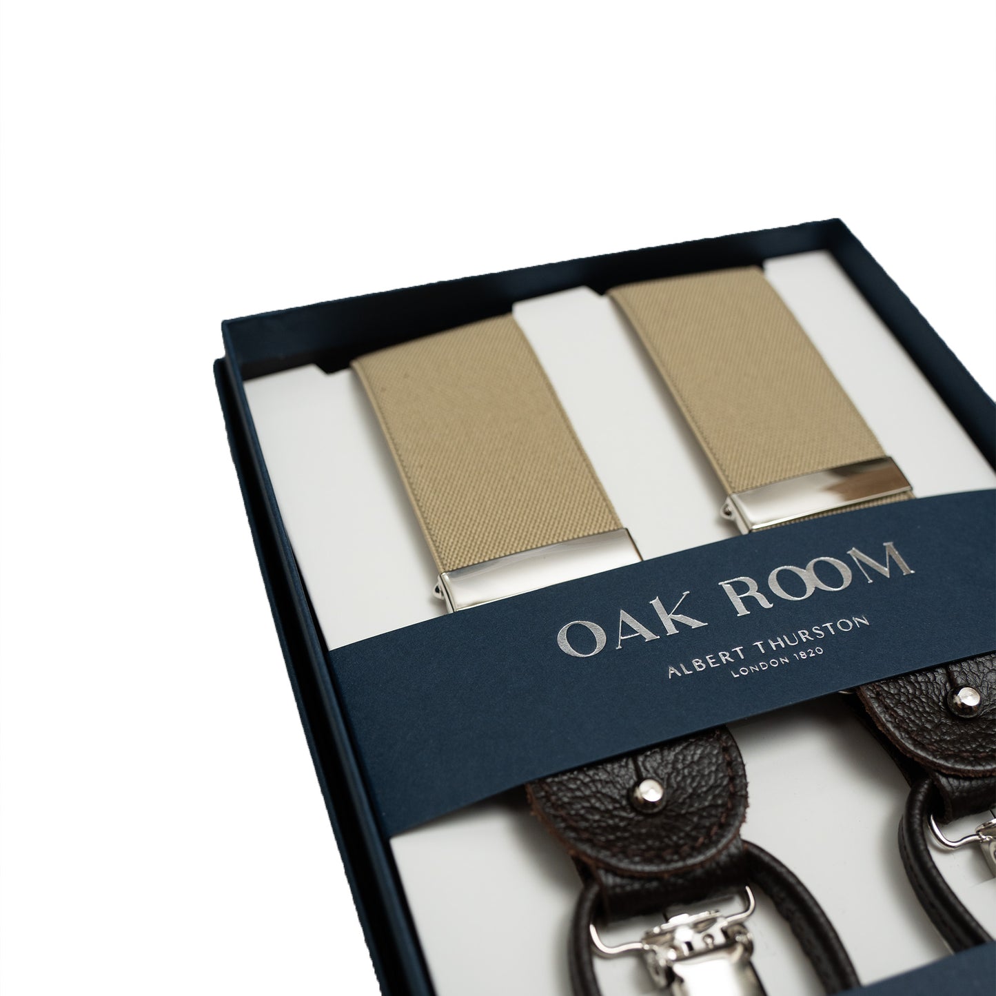 Albert Thurston | Plain Beige Braces