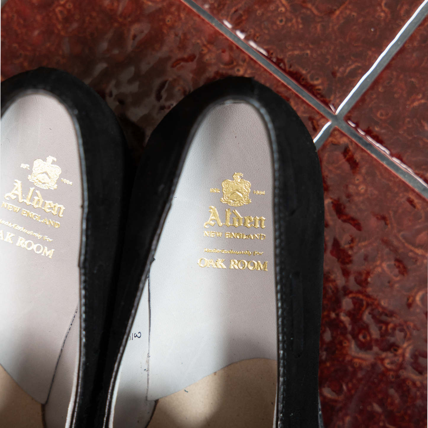 Alden | 3610 Tassel Loafer Black Suede