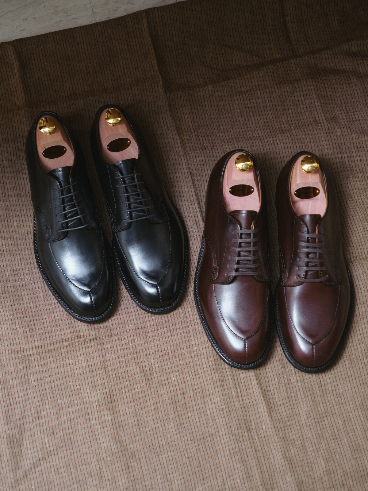 Alden | A1615L OAK ROOM Limited V-tip Blucher Dark Brown Calf