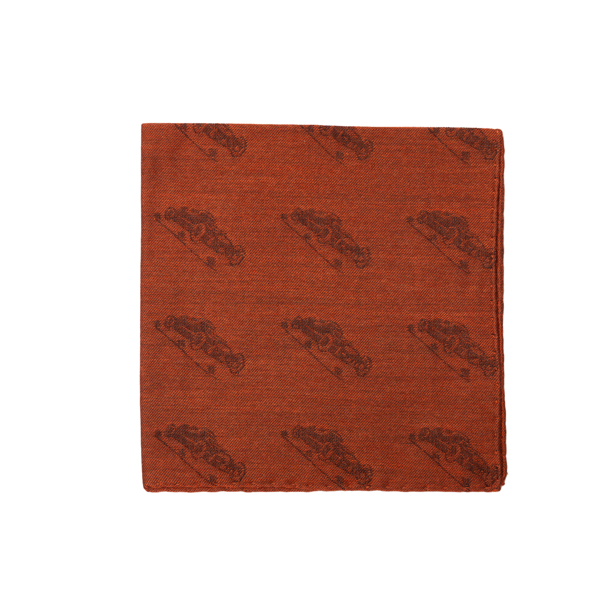 Simonnot Godard | Auto Rouge Pocket Square