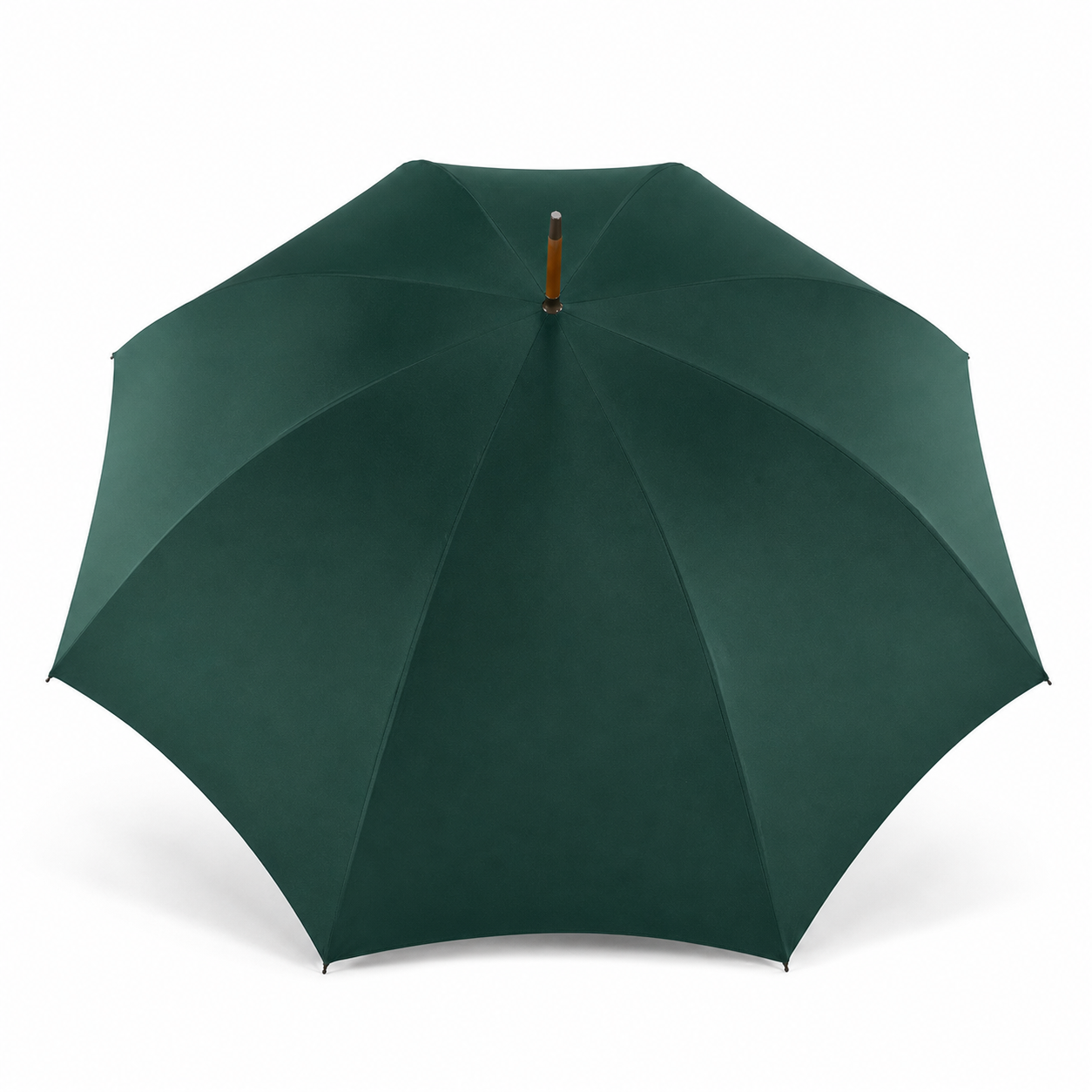 Fox Umbrella | Dark Brown Matt Maple Dark Green