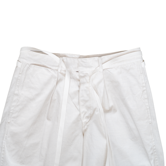 Coherence | Alain Shorts Yacht Canvas White