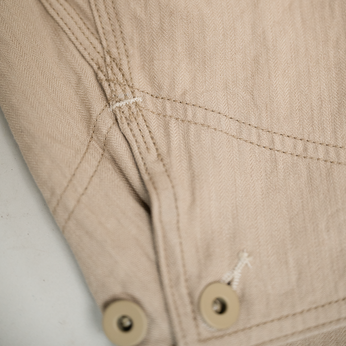 Coherence | Jackson Linen Cotton Chevron Ivory