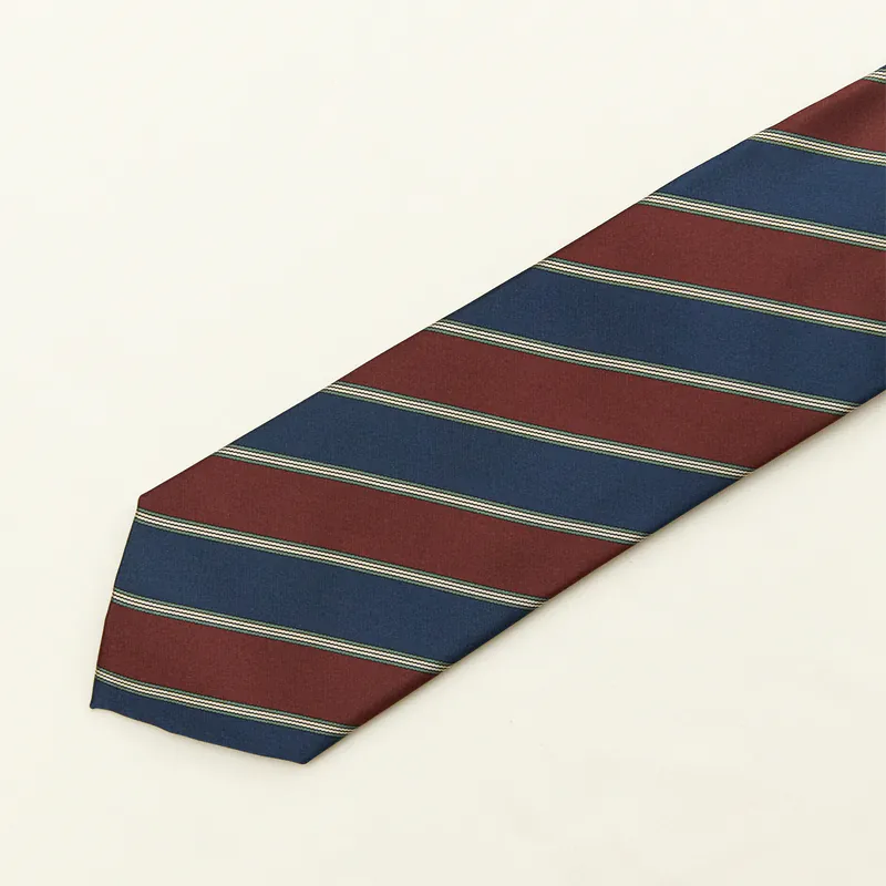 Holliday & Brown | Red & Blue Stripe Tie FC383 6