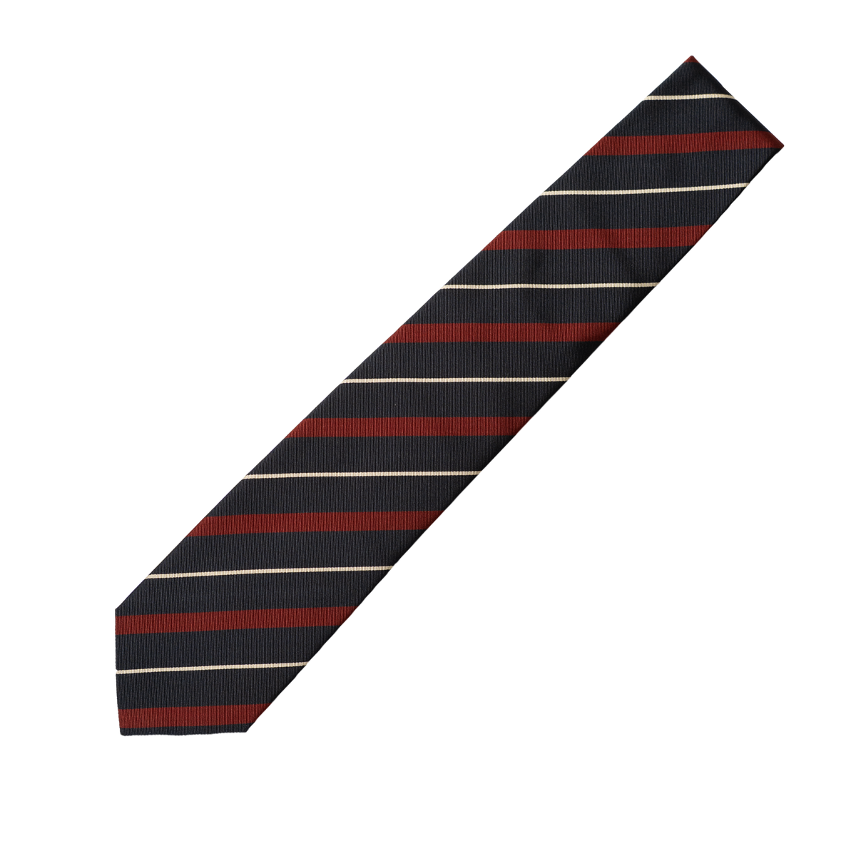 Holliday & Brown | Square Geometric Tie Rust E25214