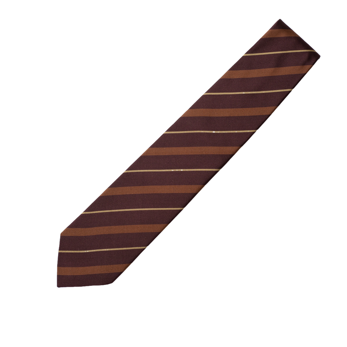 Holliday & Brown | Burgundy Stripe Tie FH138 4
