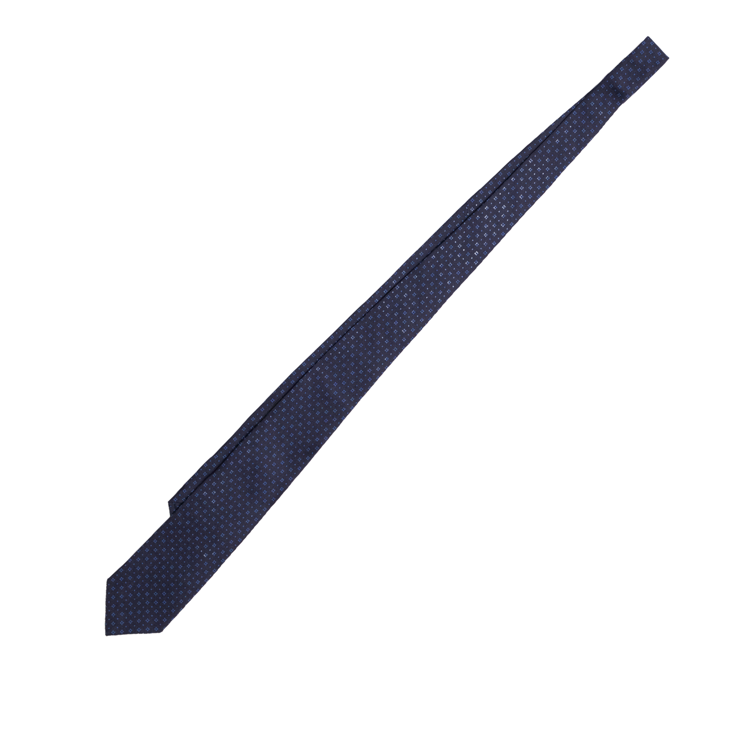 Holliday & Brown | Square Geometric Tie Rust E25214