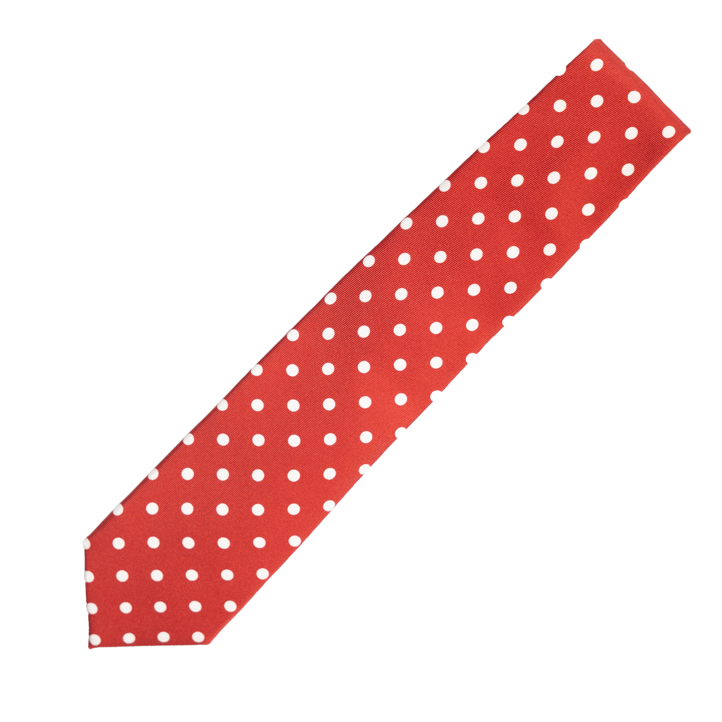 Holliday & Brown | Square Geometric Tie Rust E25214