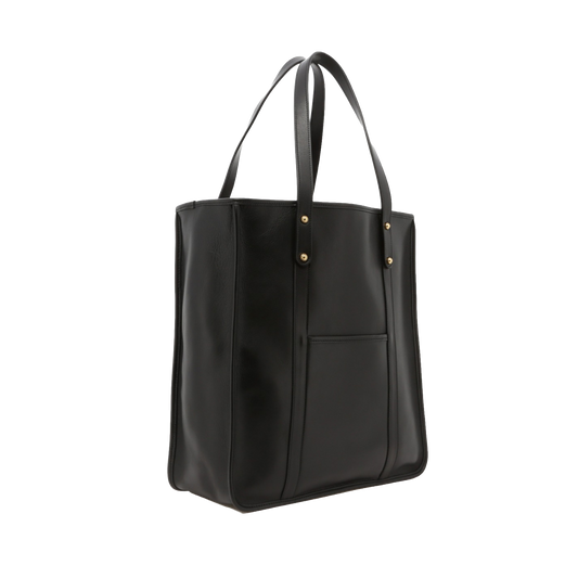 Frank Clegg | Leather Market Tote Black
