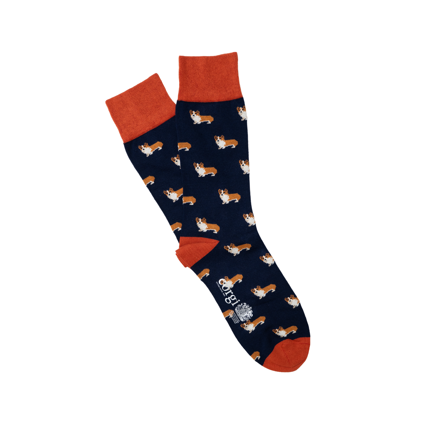 Corgi | Mercerised Cotton Socks Hunter Green