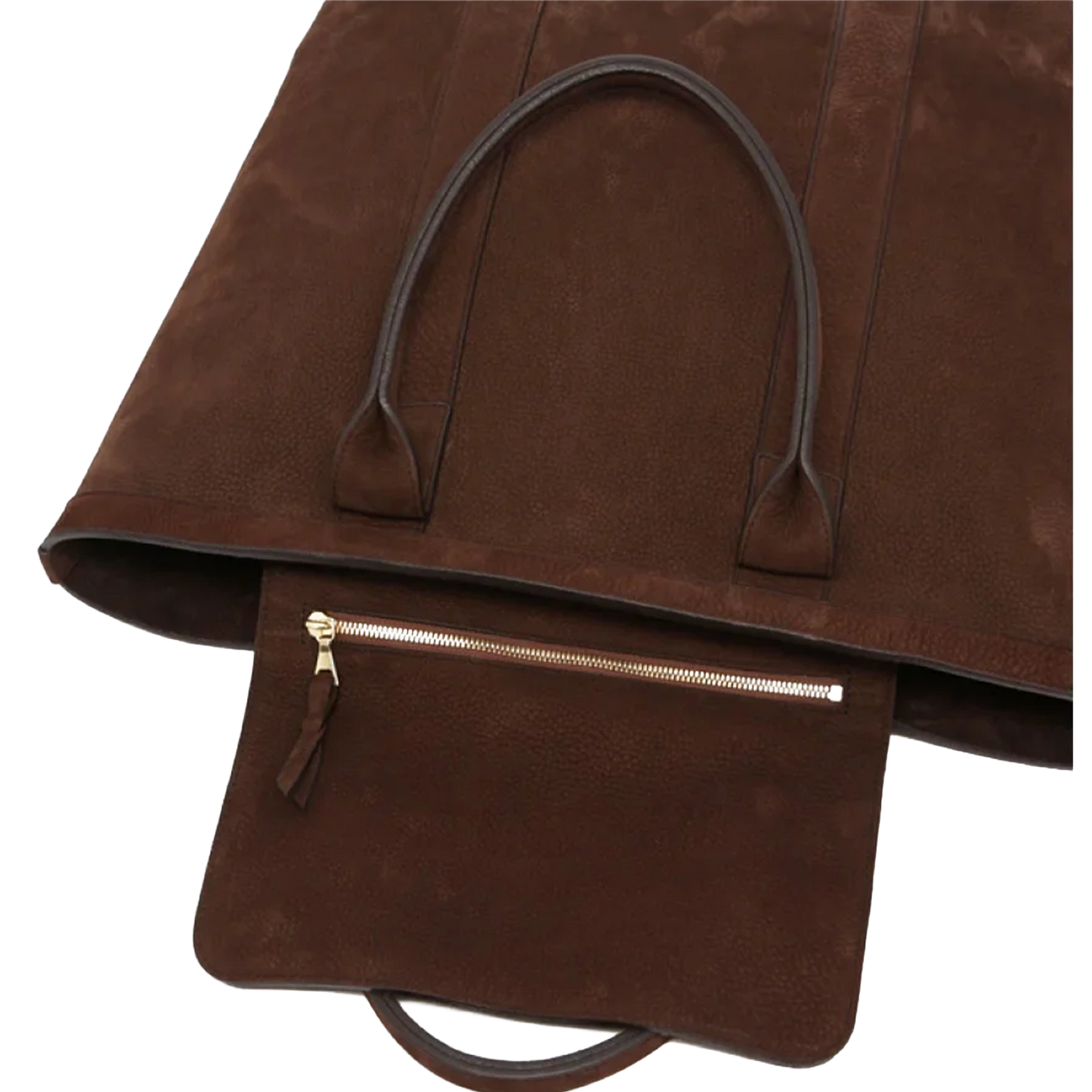 Frank Clegg | Permanent Style x Frank Clegg The Nubuck Tote Chocolate