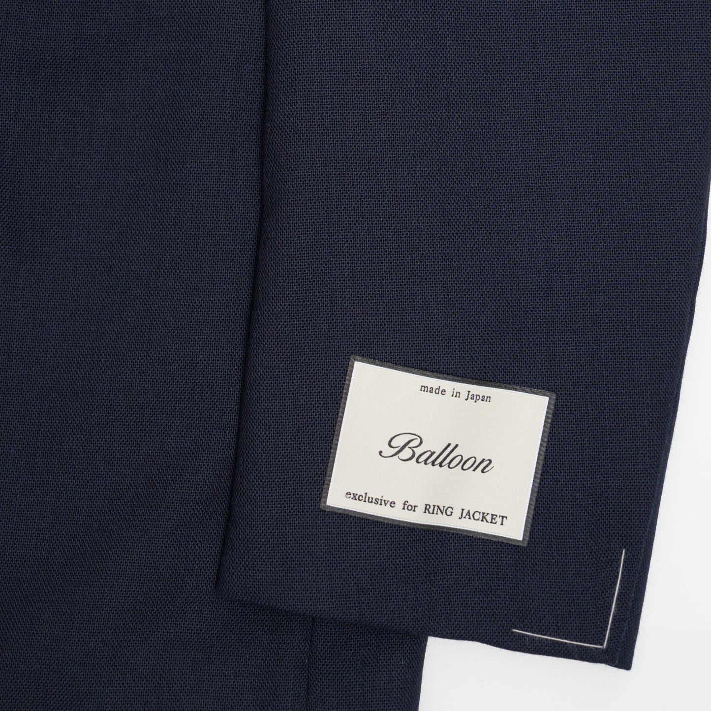 Ring Jacket | Balloon Double Breasted Jacket Navy