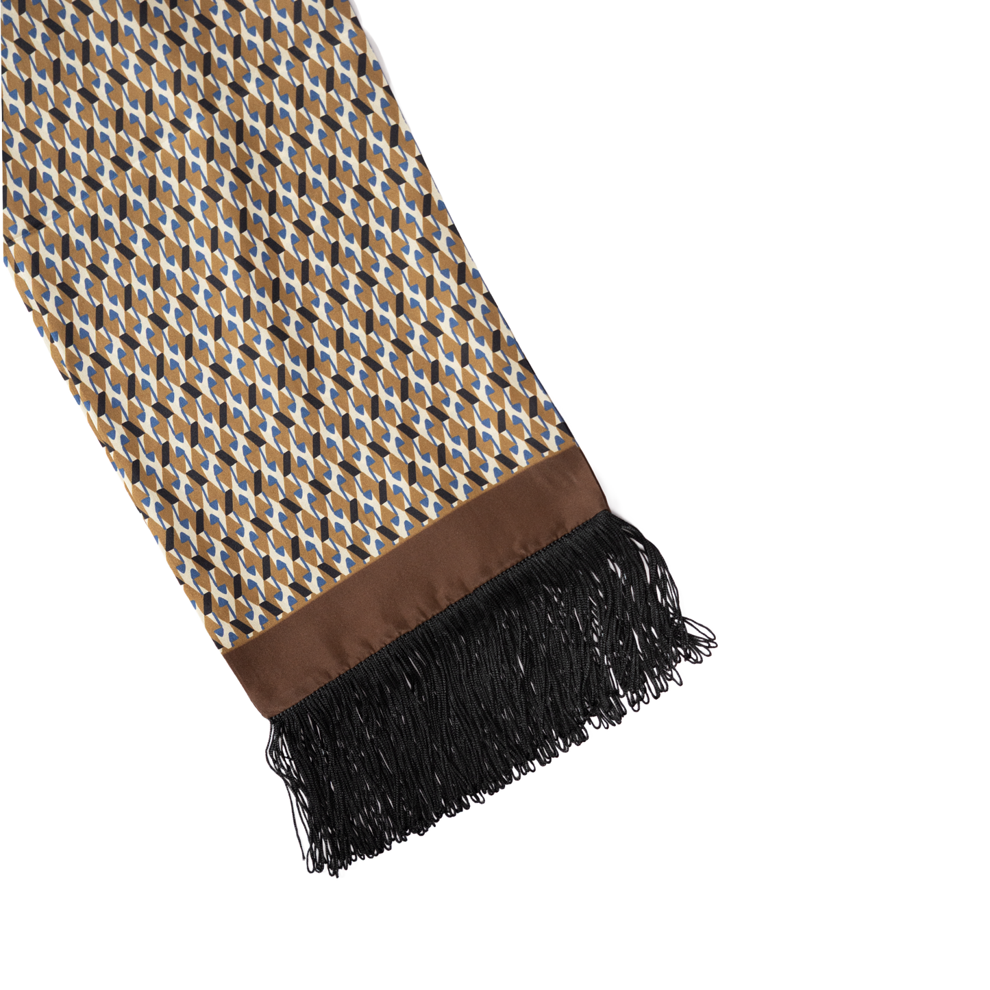 Stefano Cau | Silk All Season Scarf Brown S9