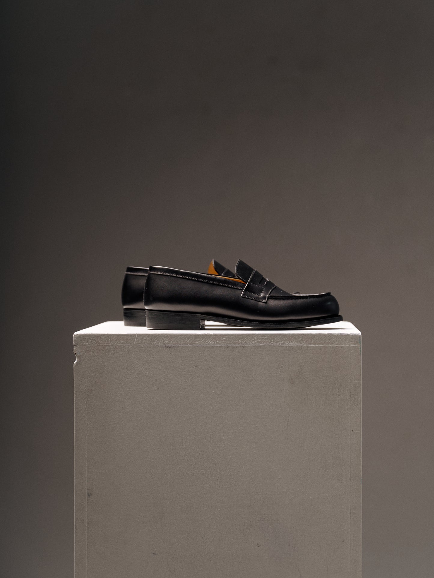 JMWeston | 180 Loafer Black Box Calf