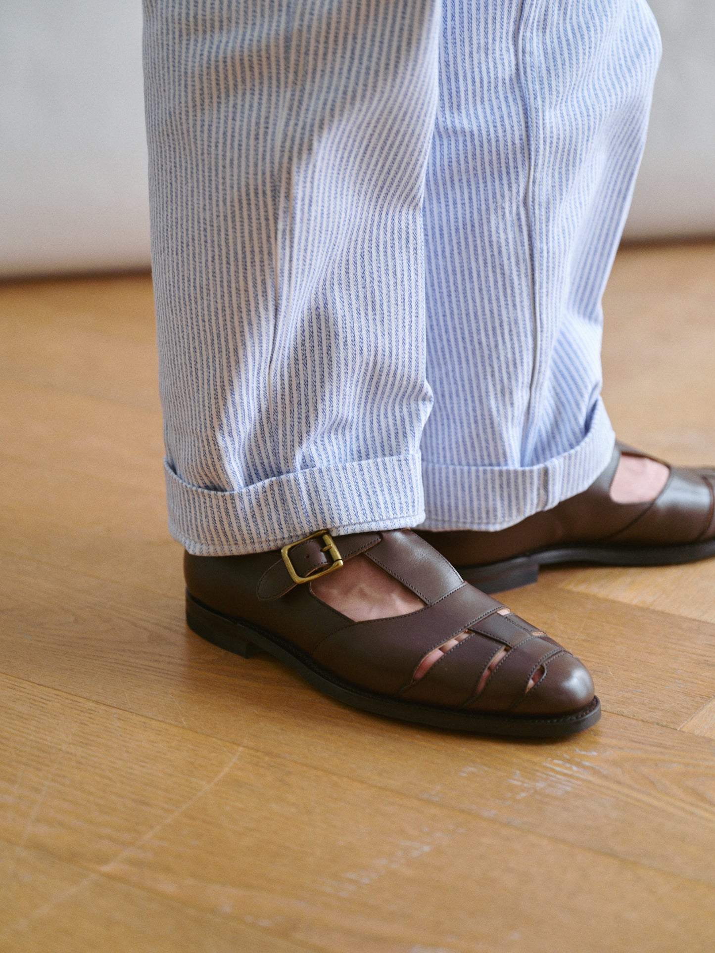 Crockett & Jones | Fisherman Dark Brown Wax Calf