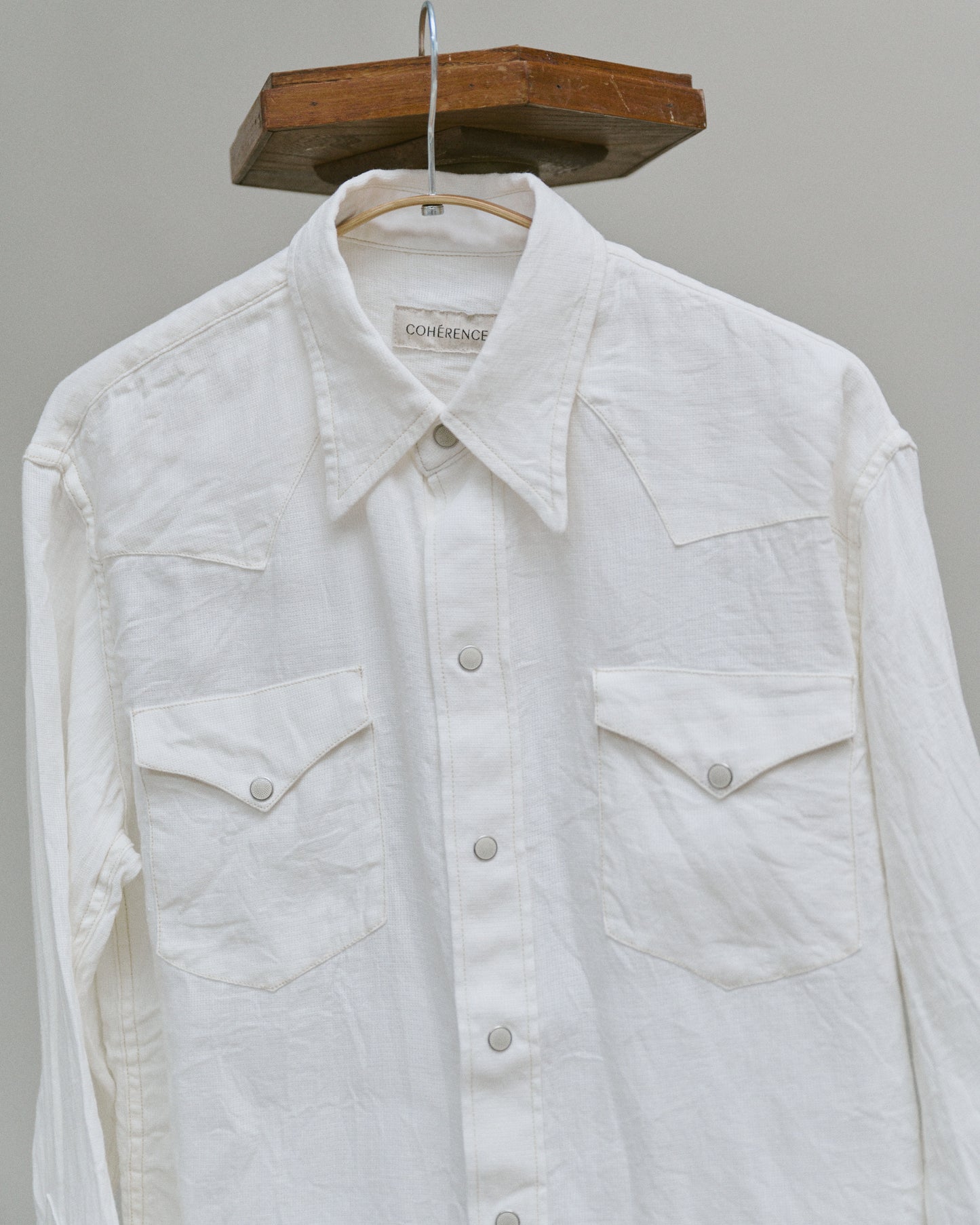 Coherence | Abiquiu Western Shirt Logger Selvedge Denim Indigo