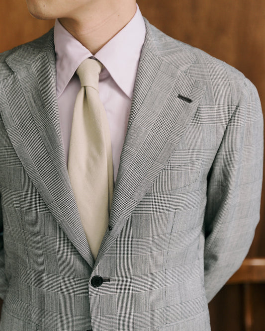 Orazio Luciano | Single Breasted Suit Black & White POW