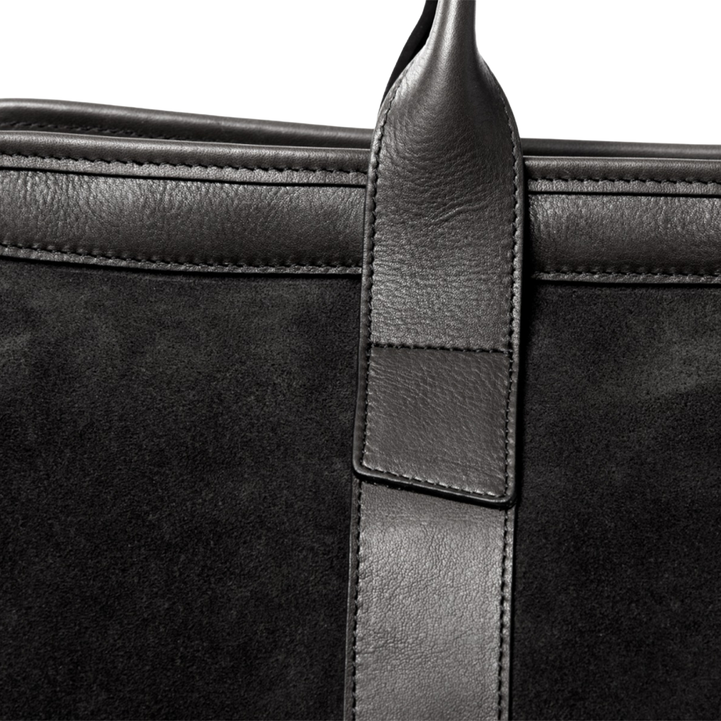Frank Clegg | Small Travel Duffle Black Suede