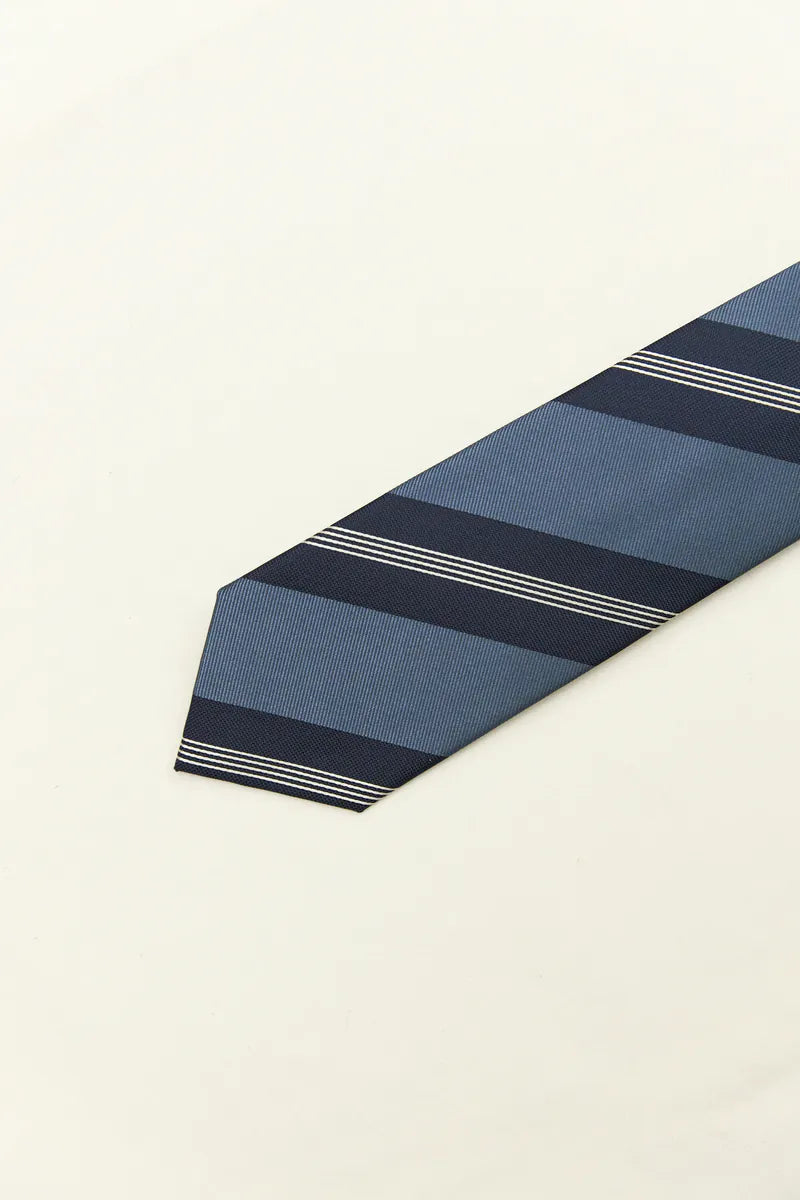 Holliday & Brown | Bold Stripes Multi Color Ocean W8264 3