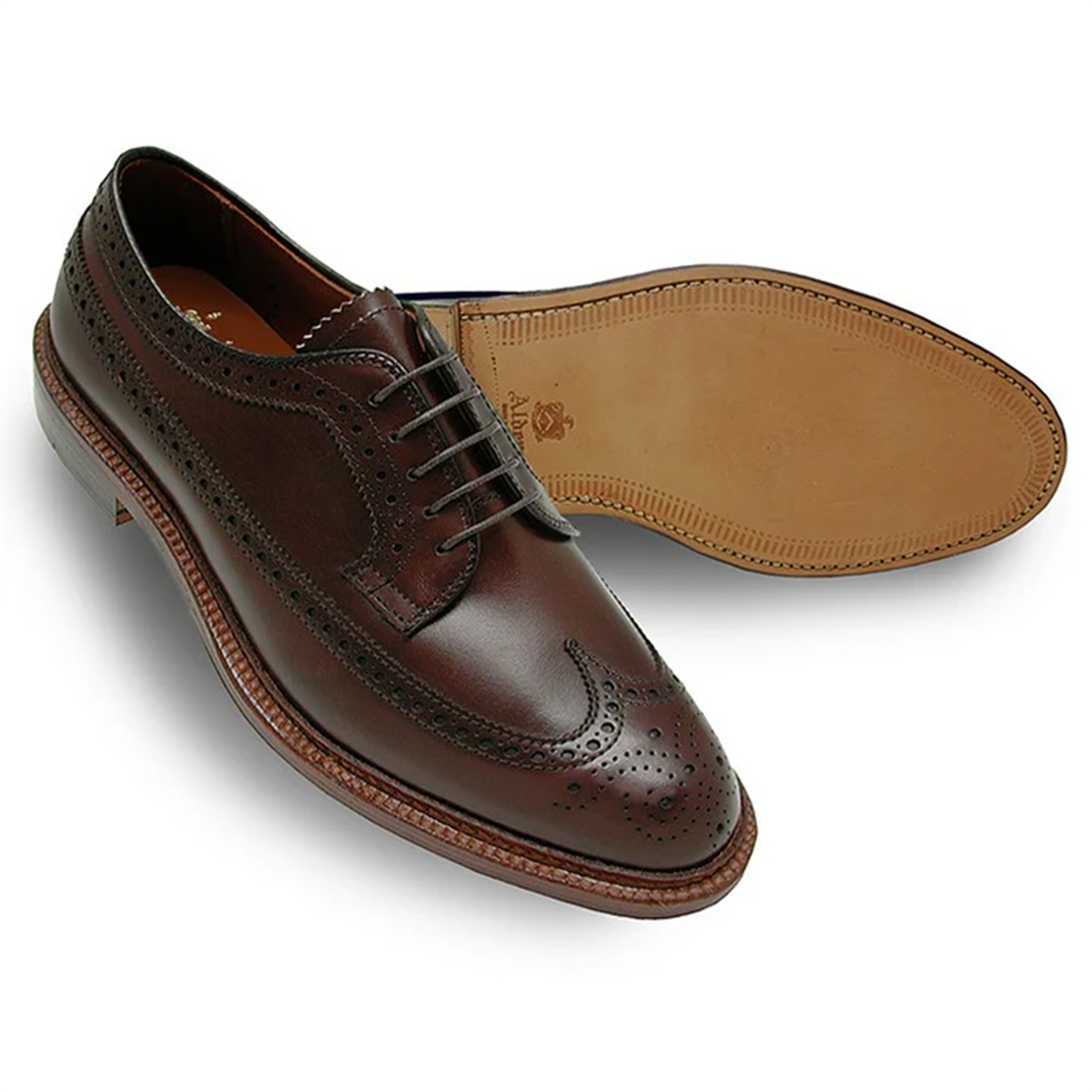 Alden | 976 Long Wing Blucher Dark Brown Calf
