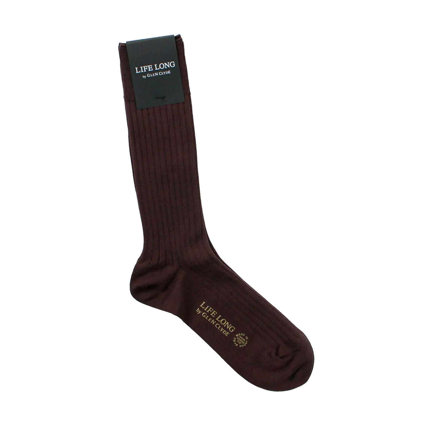 Glen Clyde | Life Long Socks Brown