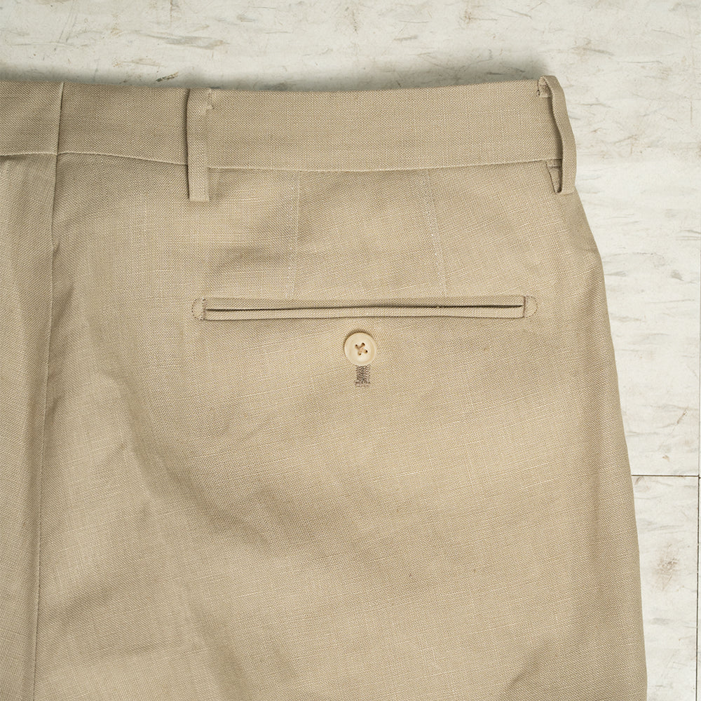 Ring Jacket | Irish Linen Suit Beige
