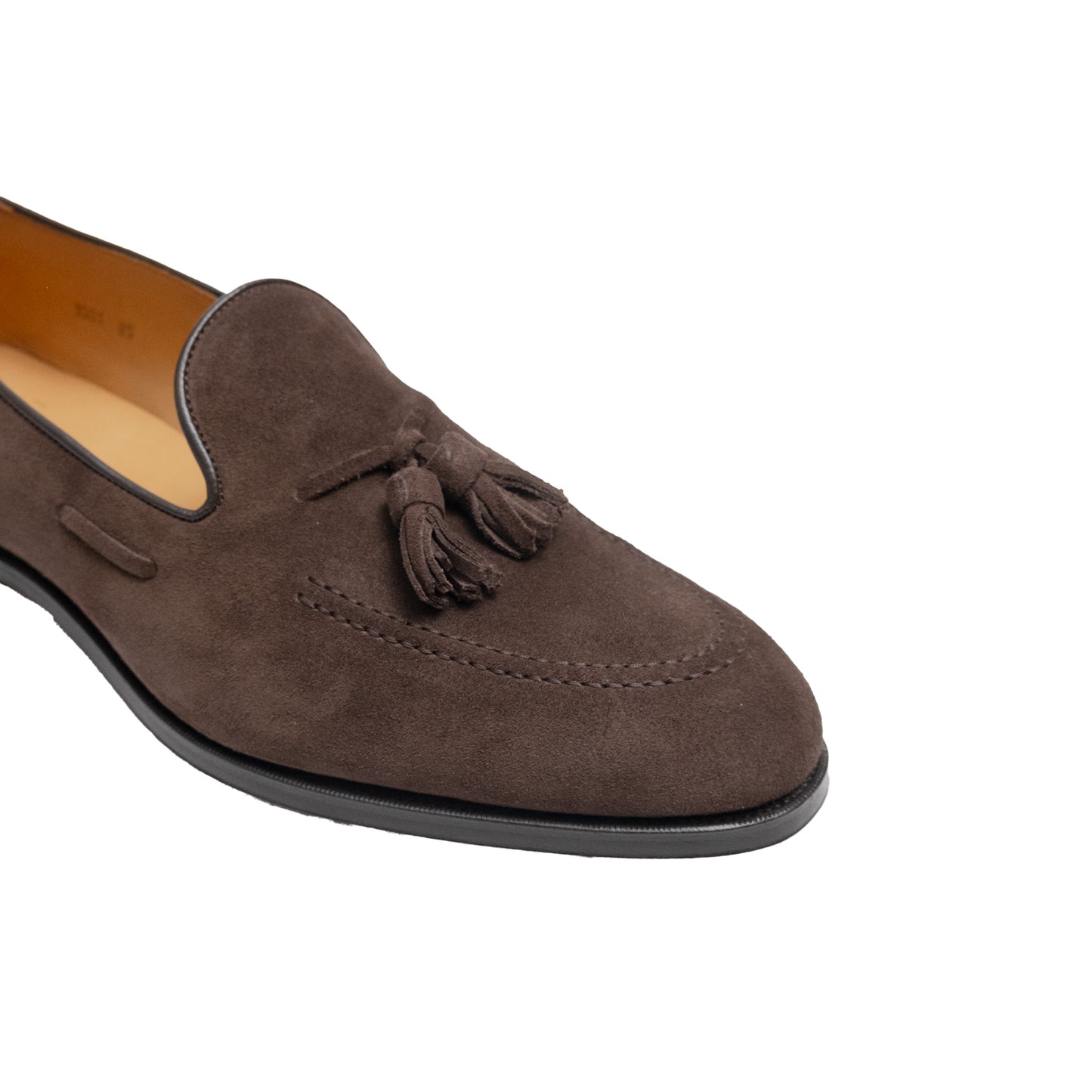 Oriental Shoemaker | Phillip Tassel Loafer Brown Suede