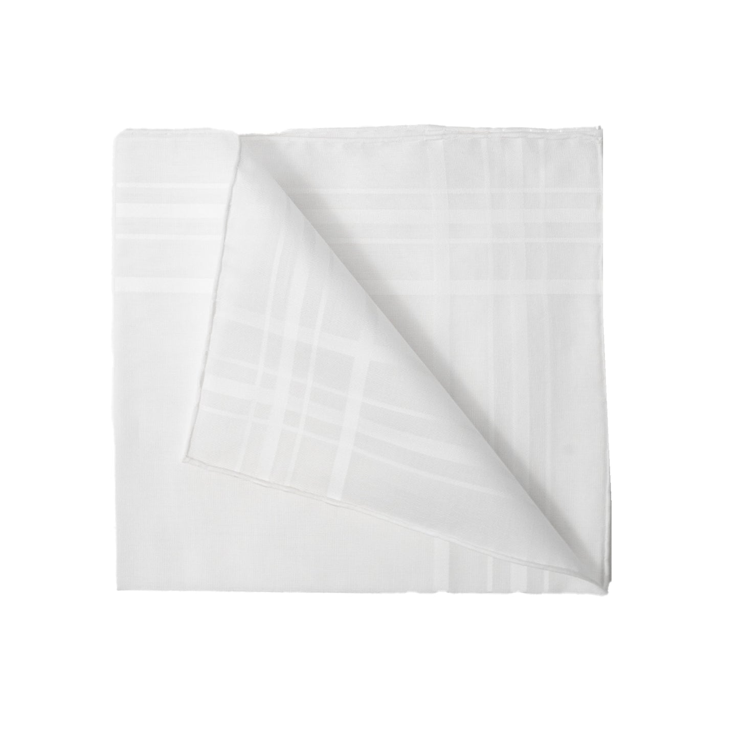 Simonnot Godard | White Sonale Pocket Square
