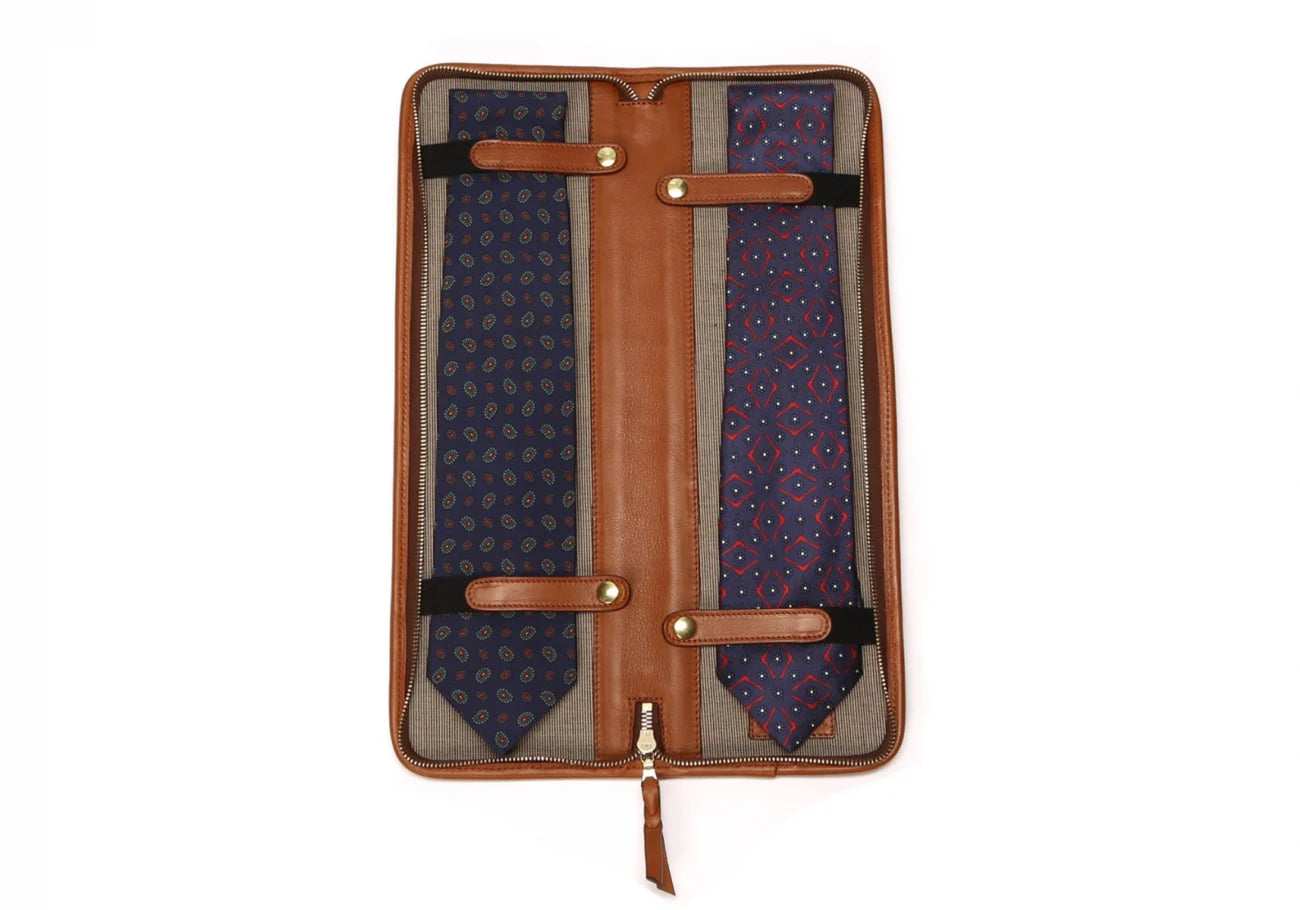 Frank Clegg | Tie Case Cognac