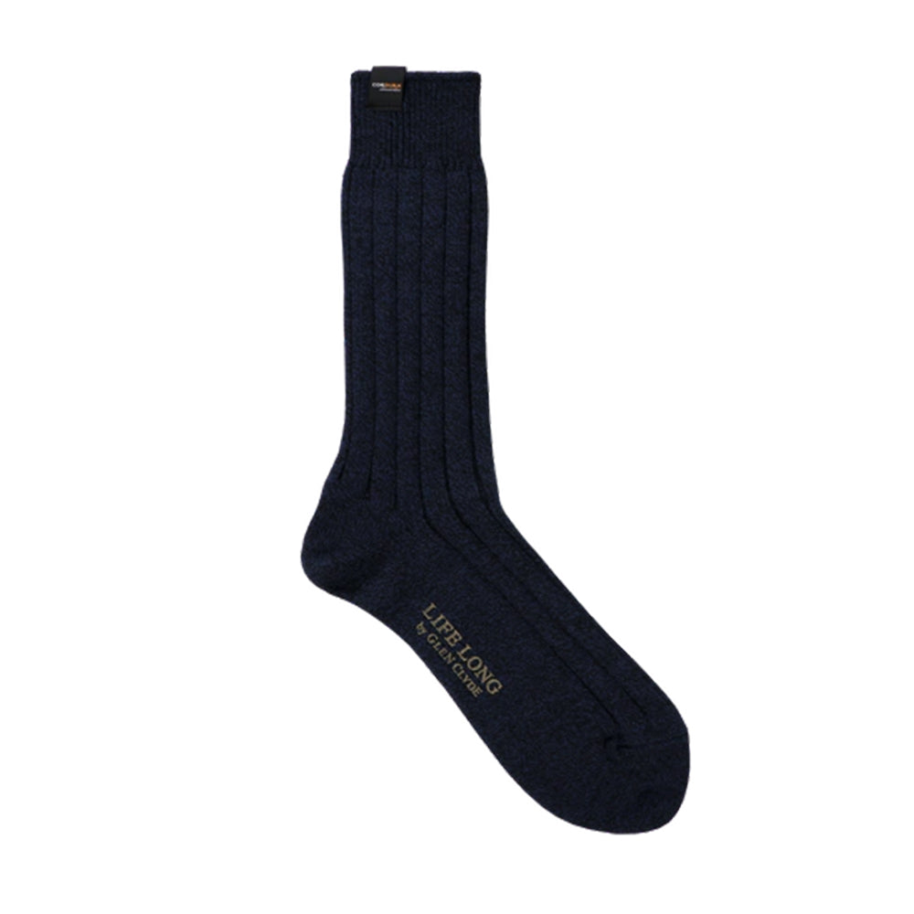 Glen Clyde | Life Long Socks Navy