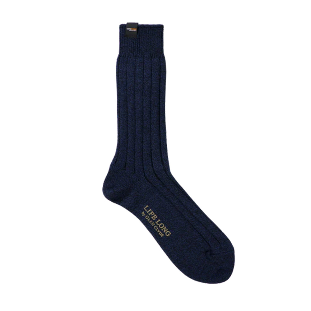 Glen Clyde | Life Long Socks Indigo