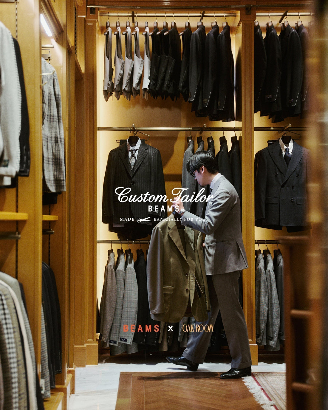 Custom Tailor BEAMS 的訂製工藝 : 把每個細節做到最好