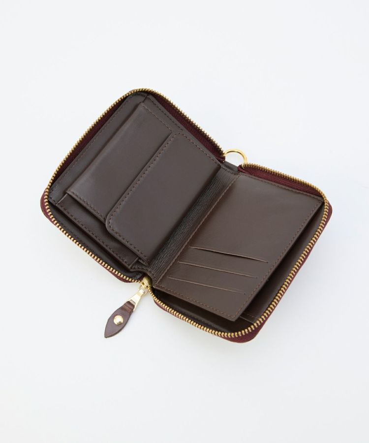 Glenroyal | Small Zip Wallet Bordo Cordovan