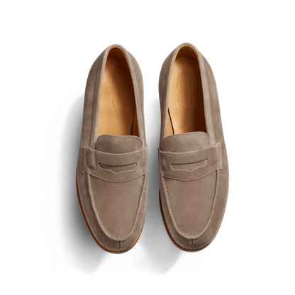 J.M.Weston | 180 Loafer Chestnut Brown Suede