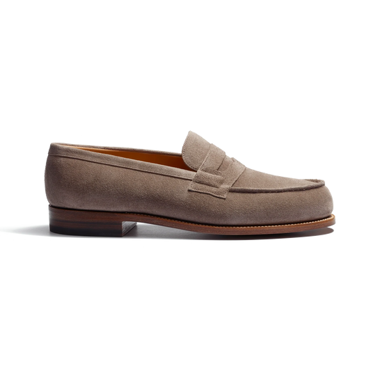 J.M.Weston | 180 Loafer Taupe Suede