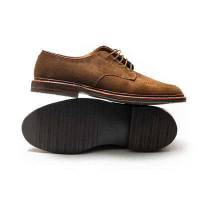 Alden | 702L Mocc Toe Blucher Snuff Suede