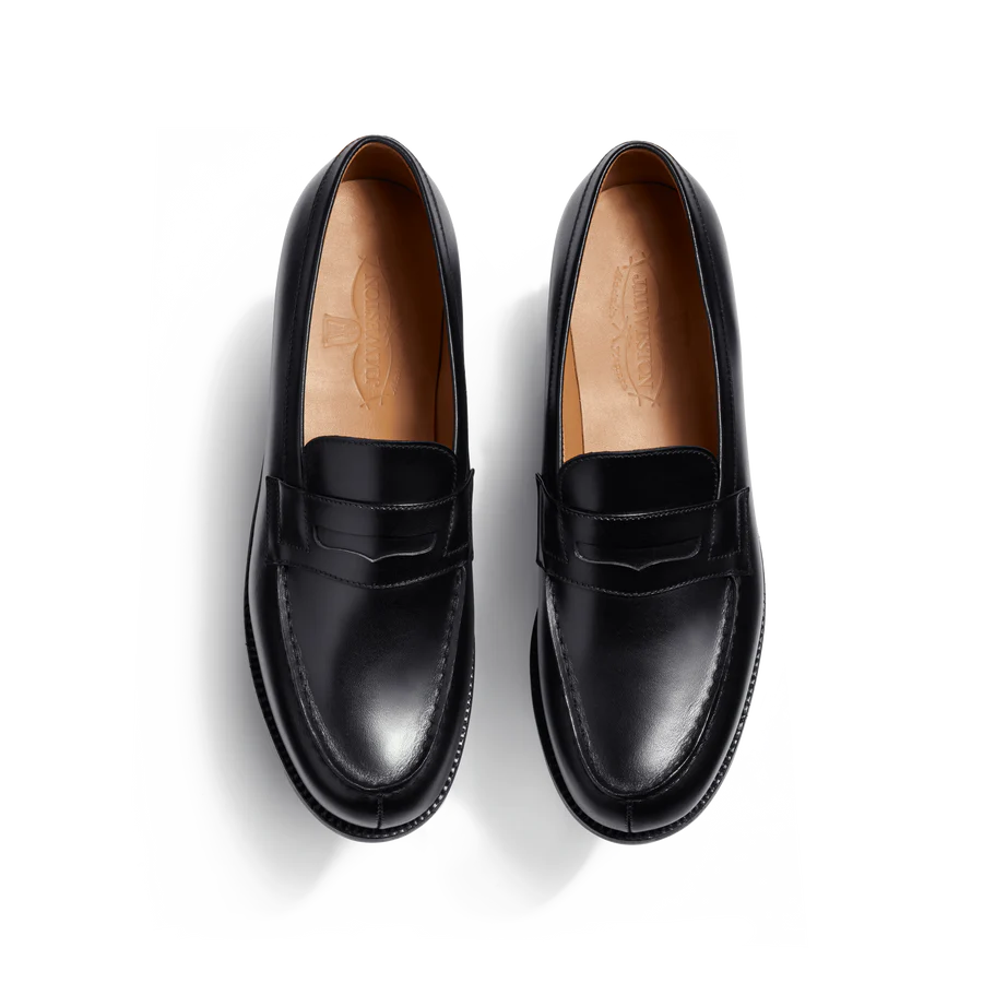 J.M.Weston | Women 180 Loafer Three Shades Box Calf