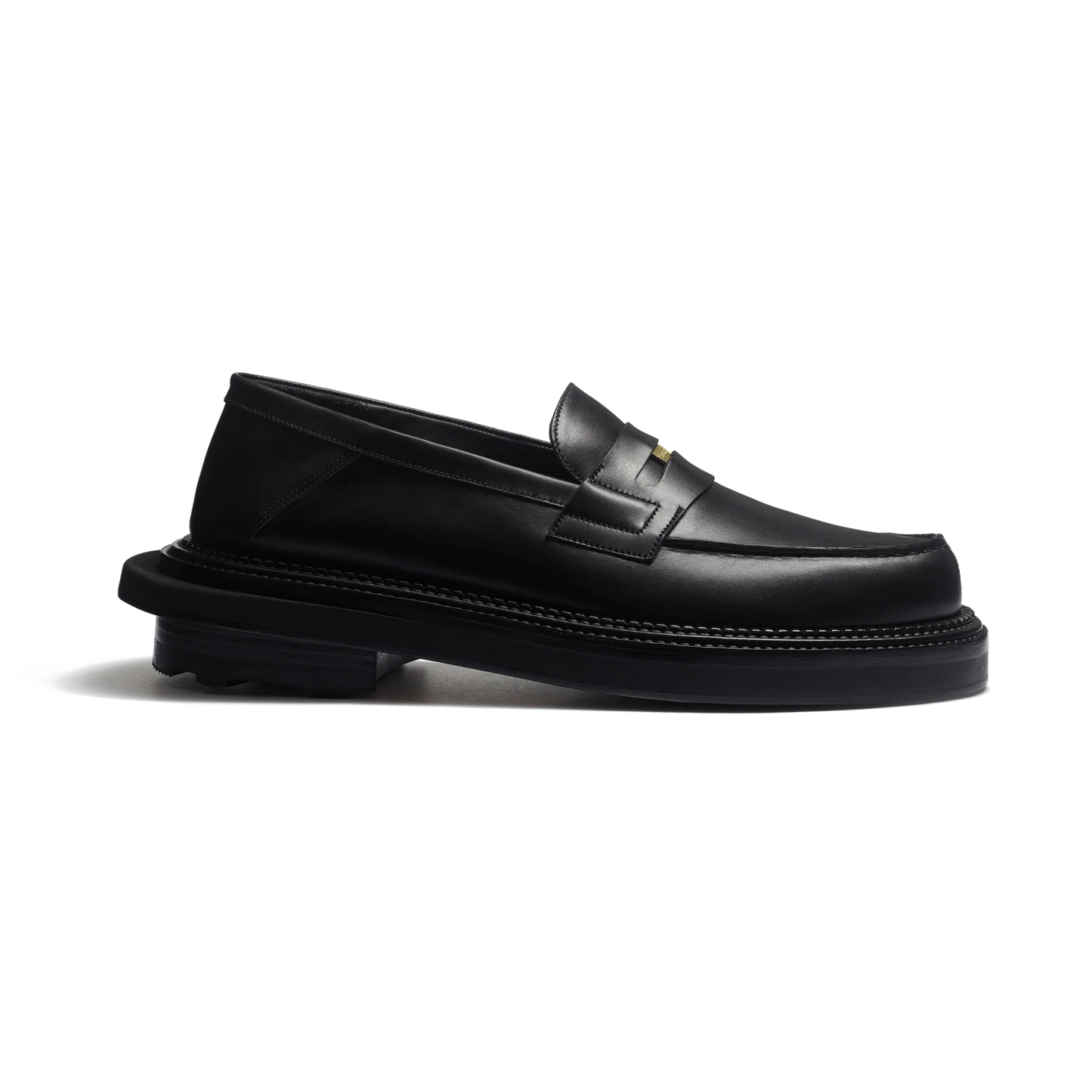 J.M.Weston | Sacai Mule Loafer Black Soft Calf