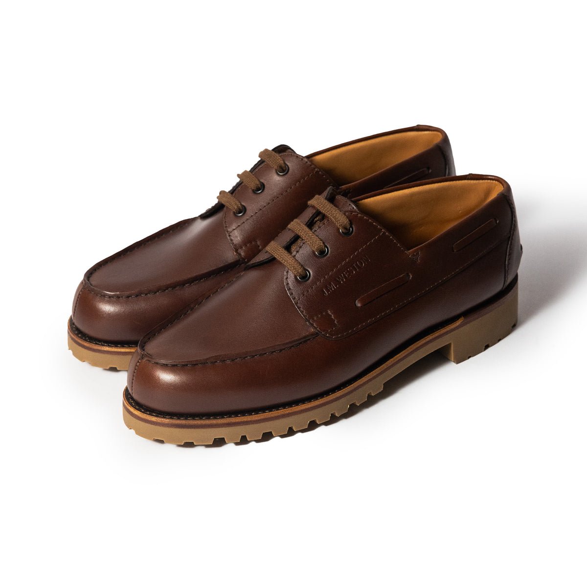 J.M.Weston | Deck Derby Oak Soft Calfskin