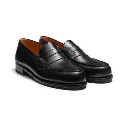 J.M.Weston | 180 Loafer Black Box Calf