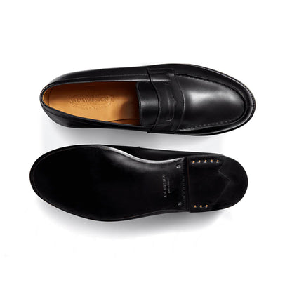 J.M.Weston | 180 Loafer Black Box Calf